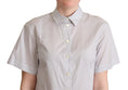 Load image into Gallery viewer, Dolce & Gabbana Chic gray polka dot polo with short sleeves
