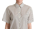 Load image into Gallery viewer, Dolce & Gabbana Elegant polka dot cotton polo shirt
