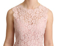 Load image into Gallery viewer, Dolce & Gabbana Elegant pink lace blouse without sleeves
