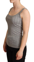 Load image into Gallery viewer, Dolce & Gabbana Elegant sleeveless gray tank top
