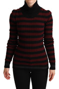 Load image into Gallery viewer, Dolce & Gabbana Chic striped wool and cashmere sweater
