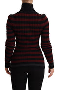 Load image into Gallery viewer, Dolce & Gabbana Chic striped wool and cashmere sweater
