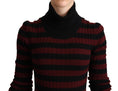 Load image into Gallery viewer, Dolce & Gabbana Chic striped wool and cashmere sweater
