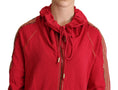 Load image into Gallery viewer, John Galliano Bright red jacket with hood and zip made of cotton
