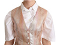 Load image into Gallery viewer, Dolce & Gabbana Elegant pink metallic shine vest
