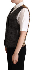 Load image into Gallery viewer, Dolce & Gabbana Elegant leopard print sleeveless vest
