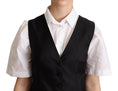 Load image into Gallery viewer, Dolce & Gabbana Elegant black silk blend vest
