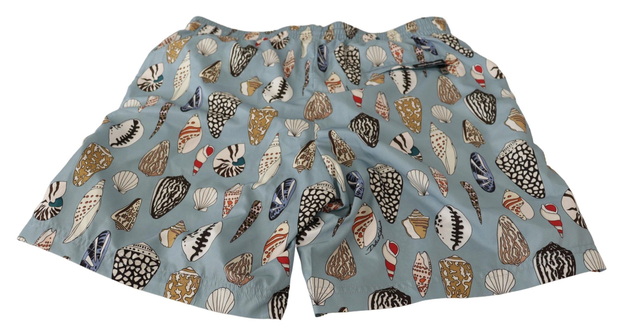 Dolce &amp; Gabbana Elegant swimming trunks with a seashell print