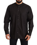 Load image into Gallery viewer, Dolce & Gabbana Elegant black men's shirt made of 100% cotton
