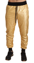 Load image into Gallery viewer, Dolce & Gabbana Gold Year of the Pig Sweatpants
