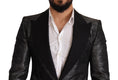 Load image into Gallery viewer, Dolce & Gabbana Metallic gray jacquard slim fit blazer
