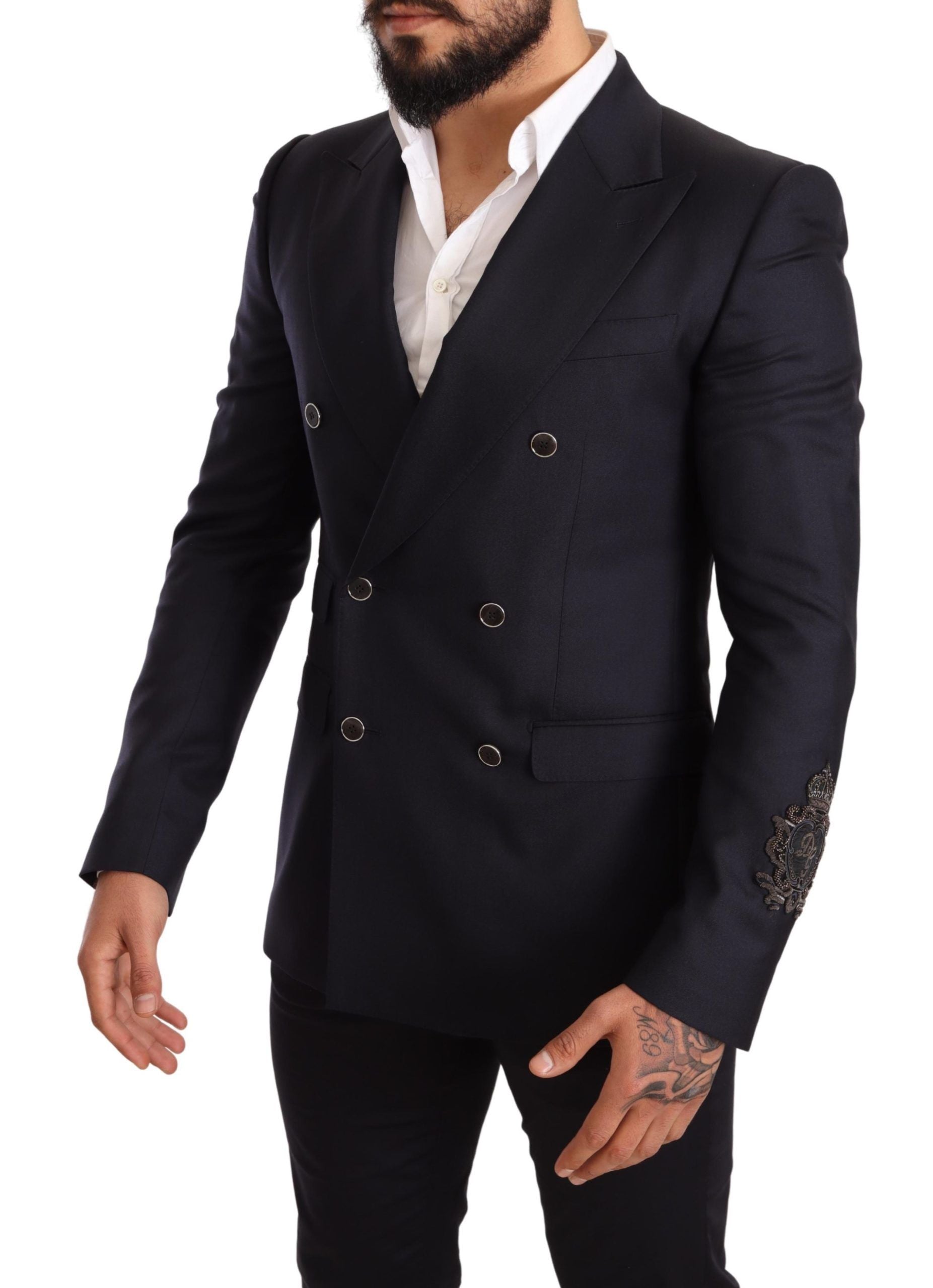 Dolce & Gabbana Eleganter Blazer aus einer Kaschmir-Seiden-Mischung