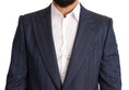 Load image into Gallery viewer, Dolce & Gabbana Elegant, slim-fit blazer in striped wool
