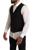 Load image into Gallery viewer, Dolce & Gabbana Elegant black waistcoat for formal occasions
