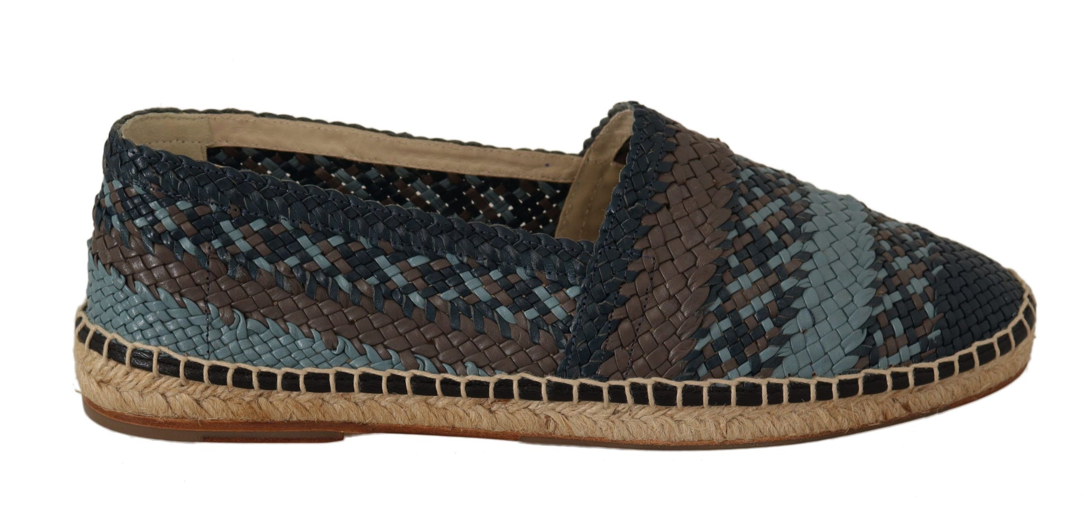 Dolce &amp; Gabbana Dokuma deriden zarif espadriller