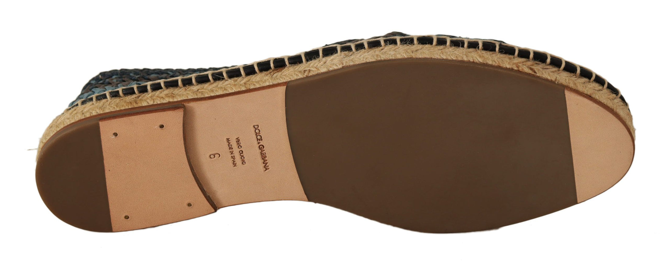 Dolce &amp; Gabbana Dokuma deriden zarif espadriller