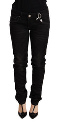 Load image into Gallery viewer, Eight slim skinny jeans with black wash
