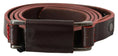 Load image into Gallery viewer, Costume National Elegant brown leather belt for fashion
