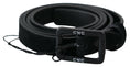 Load image into Gallery viewer, Costume National Elegant classic black leather belt
