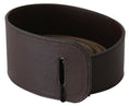 Load image into Gallery viewer, GF Ferre Elegant dark brown braided leather belt
