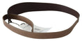 Load image into Gallery viewer, GF Ferre Elegant dark brown braided leather belt
