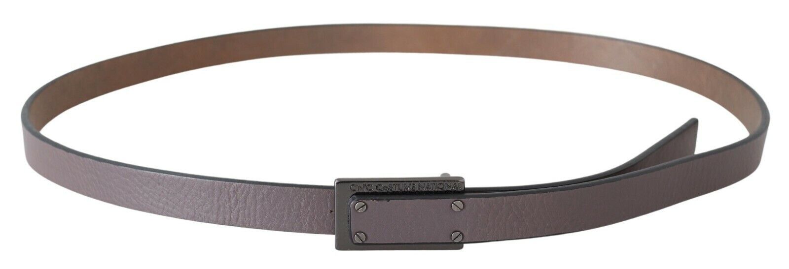 Costume National Elegant brown leather belt for fashion