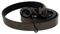 Load image into Gallery viewer, Costume National Elegant dark brown leather belt
