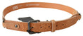 Load image into Gallery viewer, Costume National Chic light brown leather fashion belt
