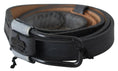 Load image into Gallery viewer, Ermanno Scervino Elegant black braided leather belt
