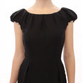 Load image into Gallery viewer, Dolce & Gabbana Elegant silk evening dress with short sleeves
