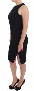 Load image into Gallery viewer, DAIZY SHELY Elegant black sheath dress for formal occasions
