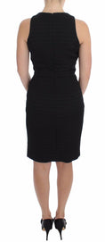 Load image into Gallery viewer, DAIZY SHELY Elegant black sheath dress for formal occasions
