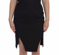 Load image into Gallery viewer, DAIZY SHELY Elegant black sheath dress for formal occasions
