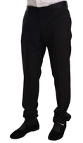 Load image into Gallery viewer, Dolce & Gabbana Elegant black skinny tuxedo trousers
