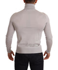 Load image into Gallery viewer, Dolce & Gabbana Elegant turtleneck sweater made from a cashmere-silk blend
