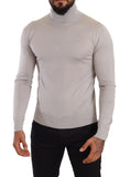 Load image into Gallery viewer, Dolce & Gabbana Elegant turtleneck sweater made from a cashmere-silk blend
