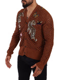 Load image into Gallery viewer, Dolce & Gabbana Refined Elegance Multicolor Embroidered Cardigan
