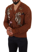 Load image into Gallery viewer, Dolce & Gabbana Refined Elegance Multicolor Embroidered Cardigan
