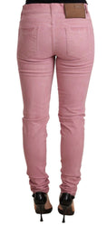 Load image into Gallery viewer, Eight Elegant Slim Fit Pink Denim Jeans
