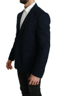 Load image into Gallery viewer, Dolce & Gabbana Elegant slim-fitting dark blue men's blazer
