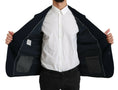 Load image into Gallery viewer, Dolce & Gabbana Elegant slim-fitting dark blue men's blazer
