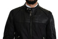 Load image into Gallery viewer, Dolce & Gabbana Elegant black bomber with leather applications
