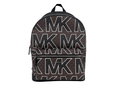 Bild in Galerie-Betrachter laden, Michael Kors Cooper Large Brown Signature PVC Grafik Logo Rucksack Büchertasche Tasche
