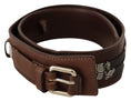 Load image into Gallery viewer, Costume National Elegant brown leather belt for fashion
