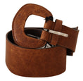 Load image into Gallery viewer, Costume National Elegant brown leather belt for fashion
