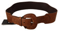 Load image into Gallery viewer, Costume National Elegant brown leather belt for fashion
