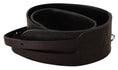 Load image into Gallery viewer, Costume National Elegant leather belt with double buckle
