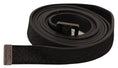 Load image into Gallery viewer, Costume National Chic black leather belt with metal buckle
