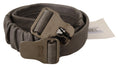 Load image into Gallery viewer, Costume National Elegant Gray Leather Fashion Belt
