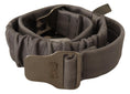 Load image into Gallery viewer, Costume National Elegant Gray Leather Fashion Belt
